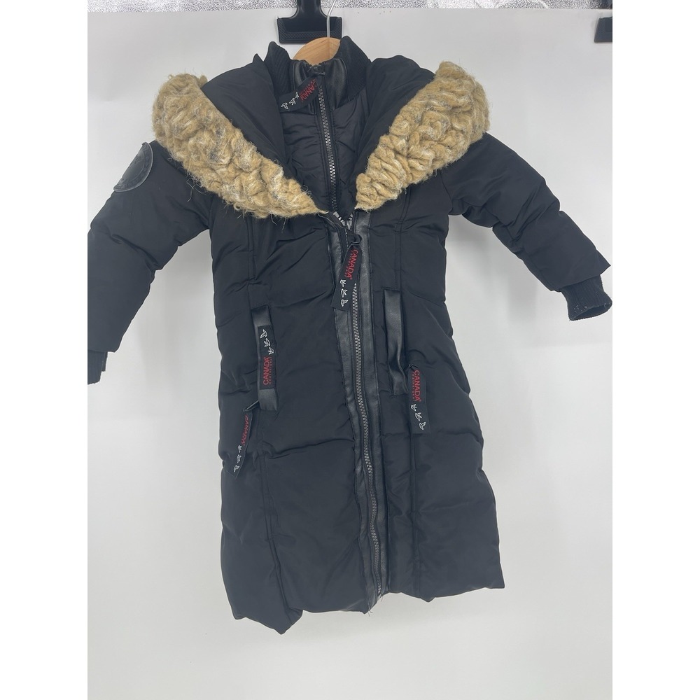 Canada Weather Gear  Black Toddler‎ Girl Full-Zip Puffer Jacket Size 2T